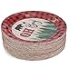 BLUE PANDA - 80 Pack Oh Boy Baby Shower Plates for Lumberjack Baby Shower Decorations, Buffalo Plaid Party Supplies (9 In) - Oh Boy Plates