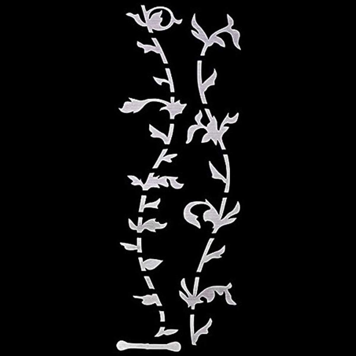 Tree of Life DIY Guitar Neck Fretboard Stickers, Fret Inlay Stickers for Music Bass, Acoustic, Electric Guitar, Silver Thin