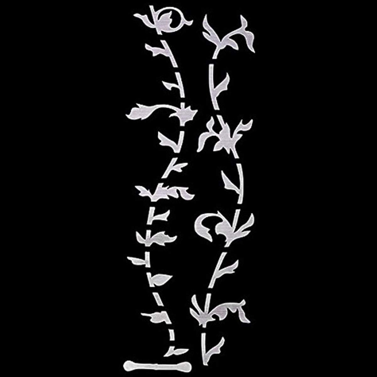 Tree of Life DIY Guitar Neck Fretboard Stickers, Fret Inlay Stickers for Music, Bass, Acoustic, Electric Guitar, Silver Thin