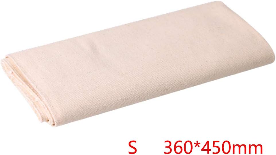 Proofing Cloth Fermented Thick Cotton end Mat Dough Kitchen Tool Bakers Rectangular Couche For Breads Pastry Baking(S)