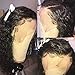 Curly 13 * 6 Brazilian Lace Front Human Hair Wigs With Baby Hair Lace Front Wig Remy Hair Wig Pre Plucked Bleached Knots (12inch)