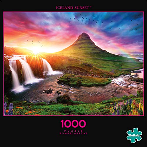 Buffalo Games - Photography - Iceland Sunset - 1000 Piece Jigsaw Puzzle - //medicalbooks.filipinodoctors.org