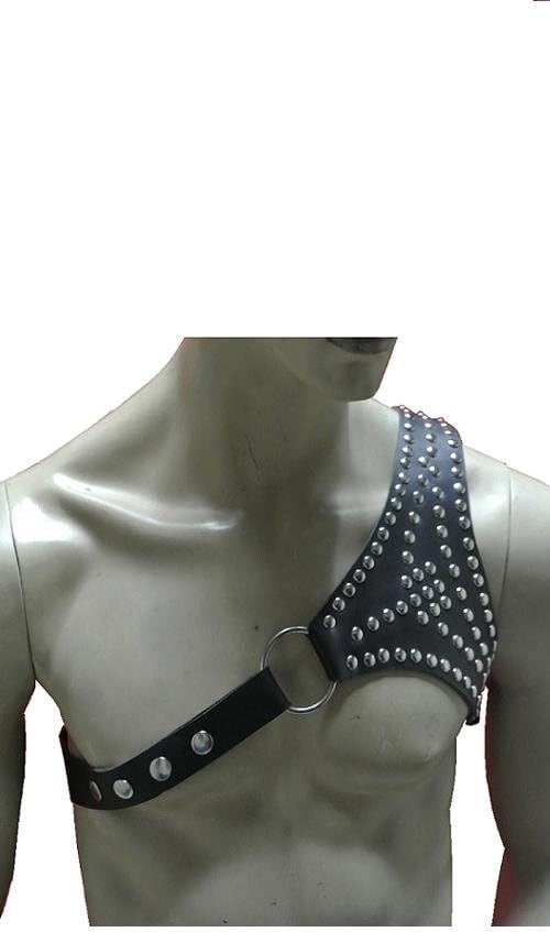 Leather shoulder harness Superb design 1147 by emcostyles