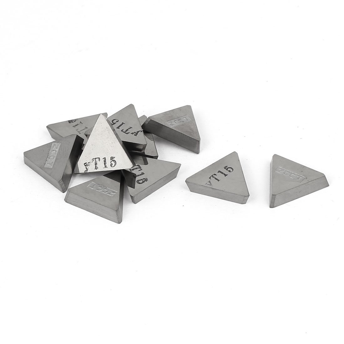 Sourcingmap YT15 Triangle Shaped Carbide Turning Insert Machine Lathe Milling Tool