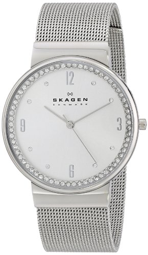 Skagen Women's SKW2152 Ancher Crystal-Accented Stainless Steel Watch