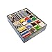The Broken Token Board Game Organizer - Splendor and Cities Expansion Compatible Wood Storage Box with Multiple Trays
