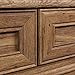 Sauder Palladia Corner TV Stand Console Entertainment Credenza, in Vintage Oak