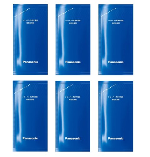 [Bulk buying set] Panasonic LAMDASH shaver cleaning charger dedicated cleaning agents -6 pieces- (ja - //medicalbooks.filipinodoctors.org