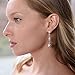 Mariell Vintage Wedding Pearl and CZ Dangle Bridal Earrings - Filigree Art Deco Gatsby Style Pearl Drops