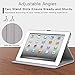 ZtotopCases for iPad 2/3/4 - Premium PU Leather Business Slim Folding Stand Folio Cover with Auto Wake/Sleep for iPad 4th Generation with Retina Display, iPad 3, iPad 2, Blue