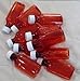 4 Ounce Graduated Oval Amber Plastic Medical Bottle and Cap Package of 25 Pharmaceutical Grade Product