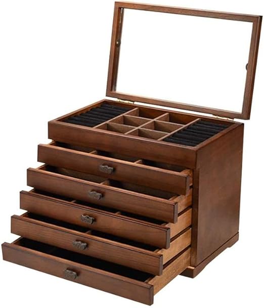 XZJJZ Mini Caja de joyería, Recuerdo Modernos de Almacenamiento