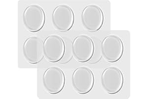 DIRVCP 30 Pcs Professional Drum Silencer Pads - Gel-Based Sound Dampeners for Cymbals Drums and Percussion Instruments