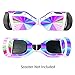 GameXcel Sticker for Hover Board - Skin for Self-Balancing Electric Scooter - Decal for Self Balance Mobility Longboard - Smart Protective Cover Vinyl Case for 2 Wheel Scooter Board