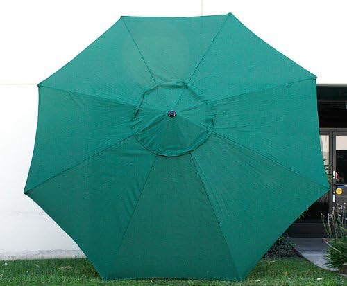 Amazon Com Cielo Blue New 9 Ft Market Patio Garden Umbrella Replacement Canopy Canvas Cover Green Garden Outdoor