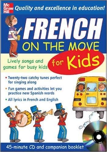 Amazoncom French On The Move For Kids 1cd Guide On - 