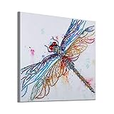 GXOK 5D Special Shaped Diamond Painting, DIY Partial Drill Cross Stitch Kits Crystal,30x30cm (Multicolor D)