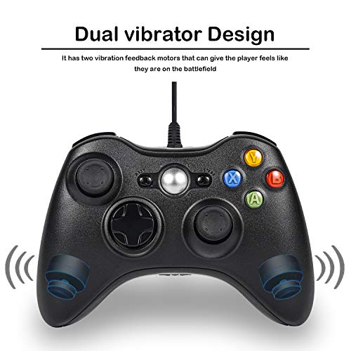 image for Xbox 360 Controller PC Wired Game Console Sefitopher for Microsoft Xbo