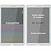 Mr.Shield [2-PACK] Designed For Samsung Galaxy Tab E 9.6 Inch [Tempered Glass] Screen Protector [0.3mm Ultra Thin 9H Hardness 2.5D Round Edge] with Lifetime Replacement