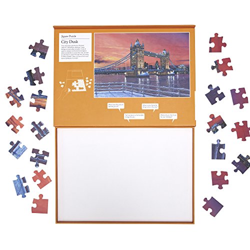 City Dusk 63 Piece Jigsaw Puzzle: Specialist Dementia / Alzheimer’s Products, Activities and Games by Active Minds