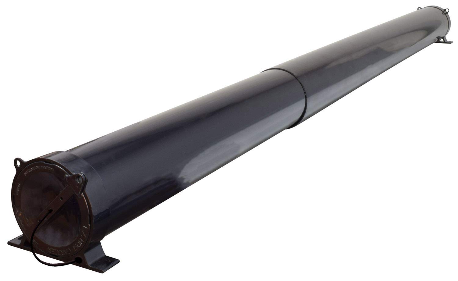 Photo 1 of Valterra A04-5094BK RV Adjustable EZ Hose Carrier with Lockable Door Cap, Black