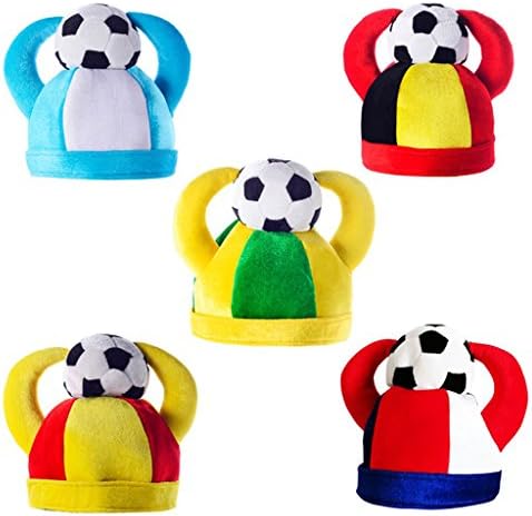 XiYunHan 2018 World Cup football Fans supplies bar Ktv Spree Horn hat Support team Ball cap Parties (Color : Germany)