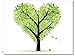 Note Card Cafe All Occasion Greeting Cards with White Envelopes | 36 Pack | Tree of Love Design | Blank Inside, Glossy Finish | for Greeting Cards, Occasions, Birthdays