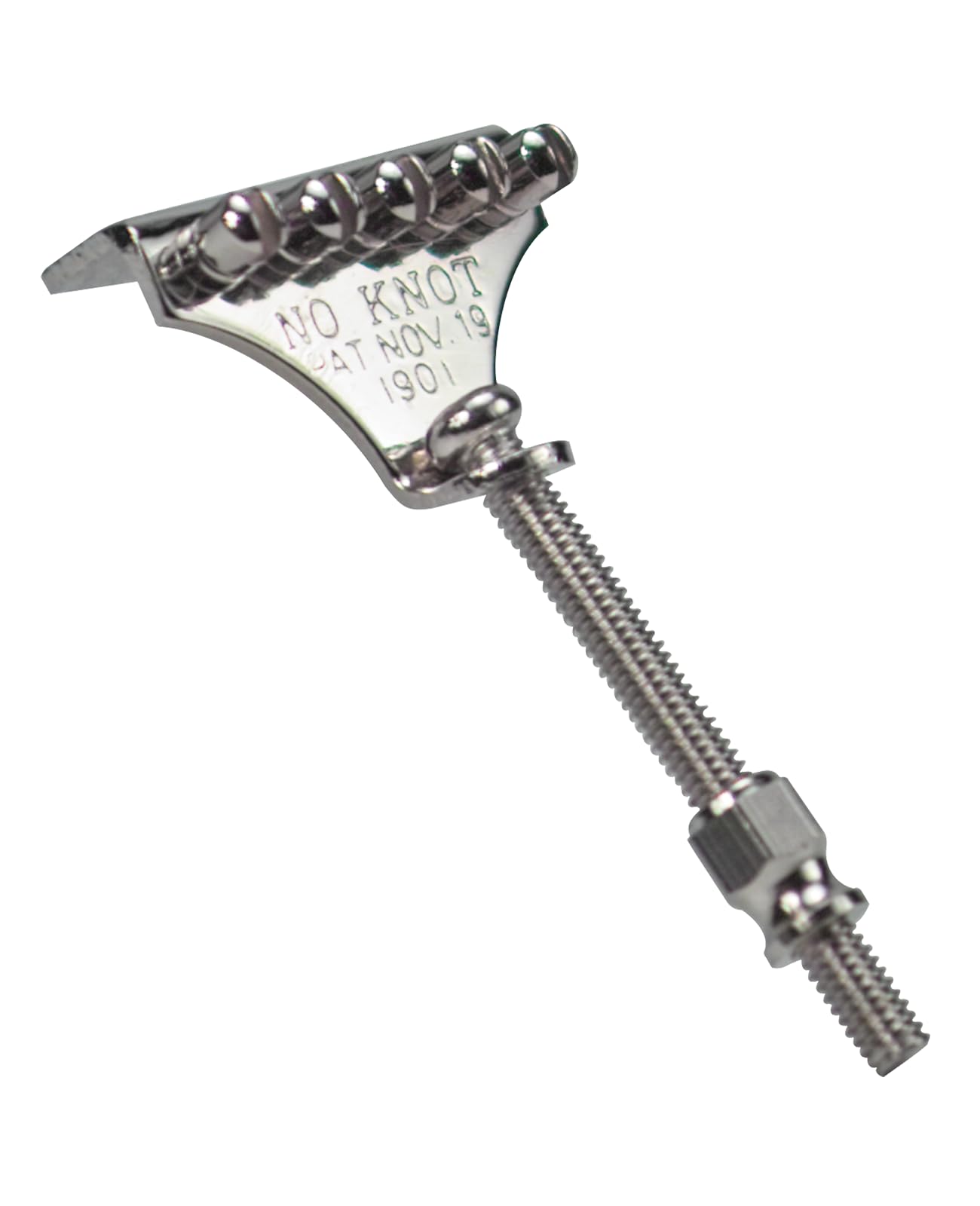 Golden Gate P-115 No-Knot Style Banjo Tailpiece - Nickel