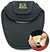Amphipod Micropack LandSport Lock On Pouch for Cash, ID, Gel & Key Storage for Running & Walking - Black