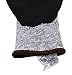 Hilinker Cut Resistant Gloves Highest Performance Knife Scissors Hands & Body EN388 Level 5 Protection Kitchen Work Safety Hand Protector Lightweight Durable Comfortable (2 Pairs)
