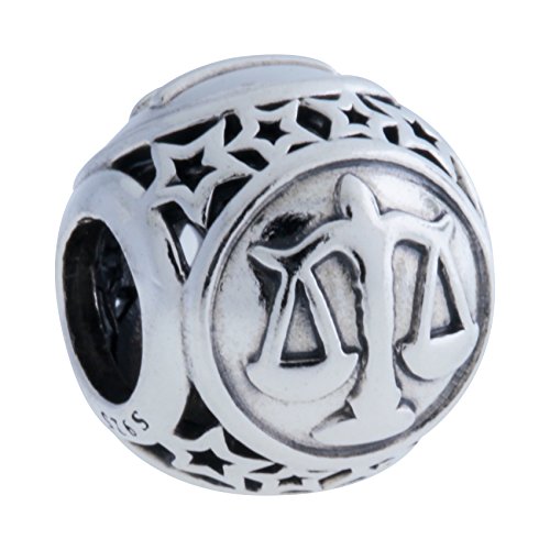 PANDORA 791942 Libra Star SIgn Charm