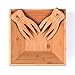 Wood Salad Bowl Set With Bamboo Servers, Best For Serving Salad, Pasta, and Fruit. Beautiful Bowl Looks Great On Your Kitchen Counter. Safe & Eco-Friendly, By Midori Way