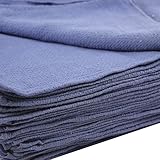 50 New Blue Glass Cleaning Shop Towels Blue Huck Surgical Detailing Glass Towels