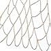 Glamaker Women's Sexy Halter Neck Mesh Body Jewelry Chain Bikini Bra Necklaces Backless Gold
