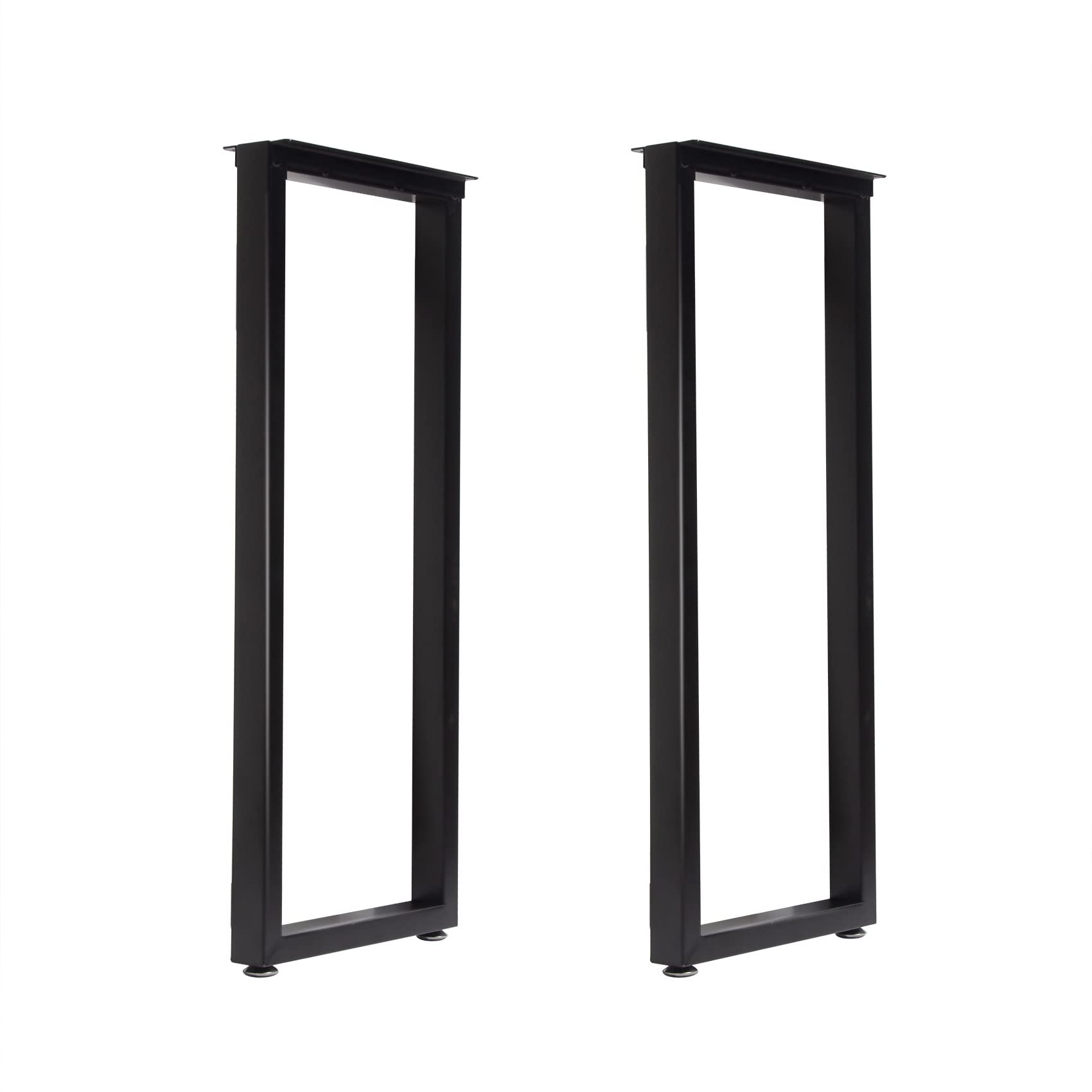 Photo 1 of Taelakeni 36 Inch Metal Bar Table Legs, Heavy Duty Industrial Style Dinning Table Leg with Adjustment Feet Pads, Set of 2