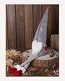 Handmade Swedish Tomte Christmas Gnome - Christmas Ornaments Gifts Holiday Home Table Decor