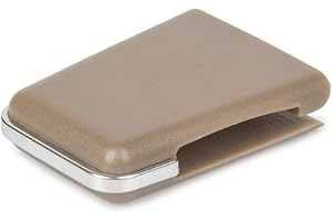 VENT TABS Venttabs for Acura MDX 2007-2013 Air Conditioning Vent Replacement Tab | 30-SECOND INSTALLATION | Easy Clip on | No Screws or Tools Required | American Design - Vent Outlet Tab Clip (Brown/Chrome)