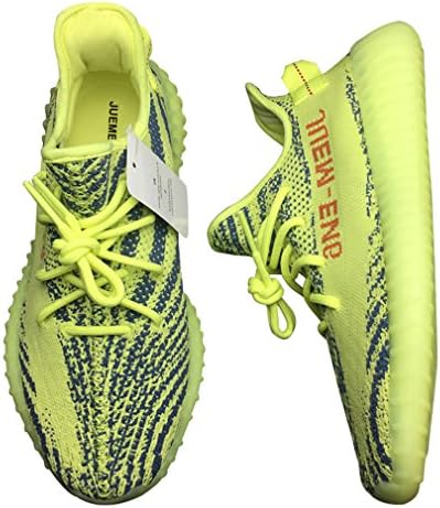 Luxury Semi Frozen Yellow Shoes Street Style Sneaker Off Brand Without Orignal Box US9.5