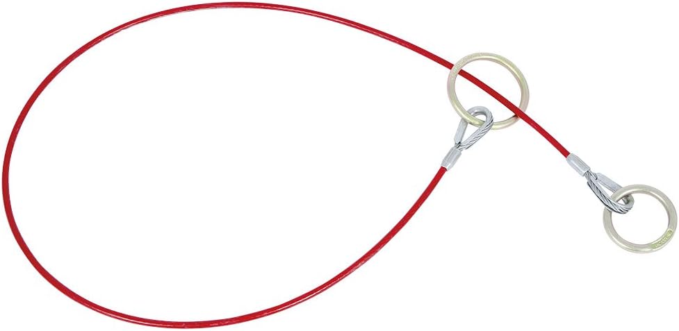 Peakworks Cable Anchor Sling - Reusable Cable Sling Anchor Point with O-Rings Ends - OSHA Compliant Fall Arrest Protection (Available in Multiple Lengths)