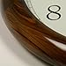 Hense 14-Inch Large Wood Wall Clock Retro Vintage Style Decorative Clocks Battery Operated Quartz Analog Silent Movement Wall Clock for Home Kitchen Living Room Arabic Numerial Dial Non Ticking HW18