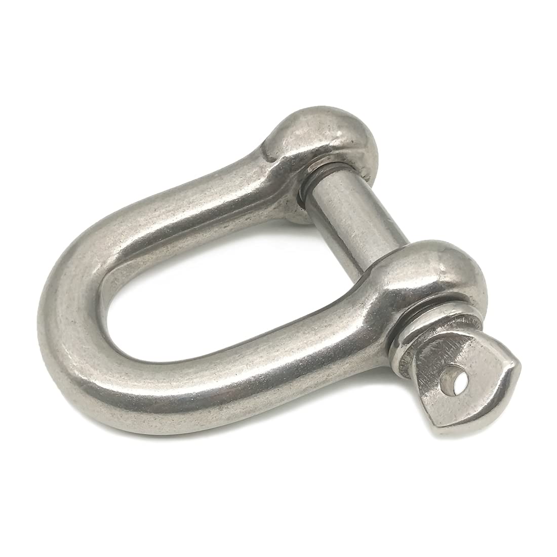 D Ring Shackle Lock-M14/0.551", 304 Stainless Steel D Ring for Heavy Duty Construction, Rigging, Vehicle Recovery, Hauling, Tie Downs, Hanging-1 Pcs