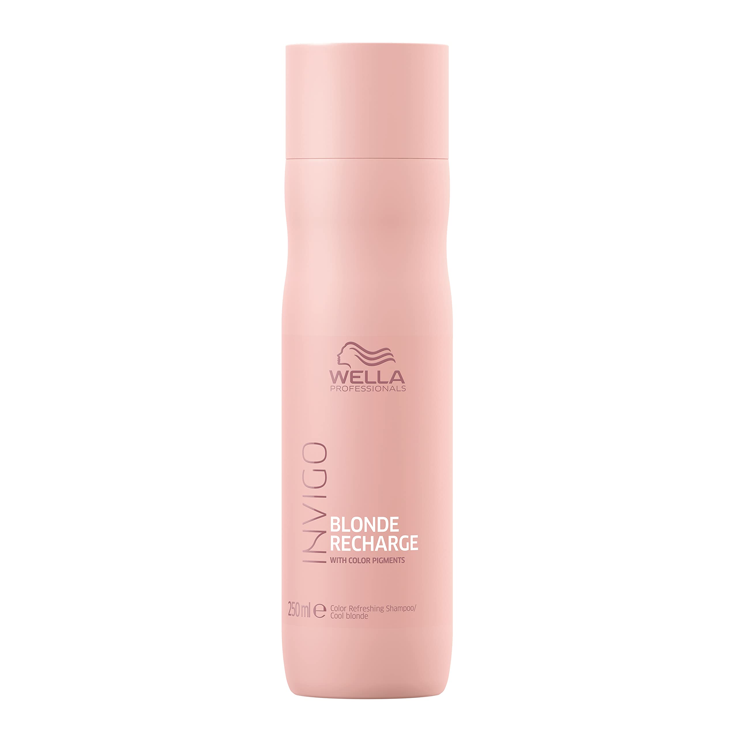 WELLA Professionals Invigo Recharge Cool Blonde Colour Refreshing Shampoo, 250 ml
