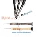 Cell Phone Repair Tool Kit - Screwdriver Set Kit 0.6mm Y Tri-Point, 0.8mm Pentalobe, 1.5mm Phillips with Magnetizer/Demagnetizer Opening Pry Tools Compatible with iPhone 7/7Plus/X/8/8 Plus/12 etc