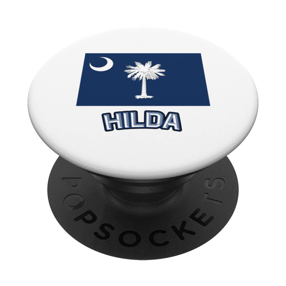 HILDA - South Carolina | SC City State USA Souvenir - PopSockets Swappable PopGrip