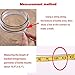 LKXC Black Stainless Steel mason jar hanger, mason jar hooks, Wire Handles (Handle-Ease) for Mason, Ball, Canning Jars(Black, 8PCS)