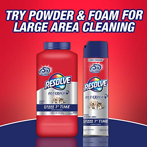 Resolve Carpet Triple Oxi Advanced Carpet Stain Remover, Carpet Cleaner, Carpet Cleaner Solution, 22 Ounce