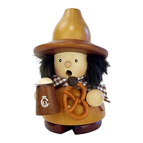 Christian Ulbricht Incense Burner - Bavarian (Natural) - 4&quotH x 2.5&quotW x 3&quotD