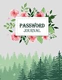 Password journal: Modern Password Keeper, Vault, Notebook and Online Organizer, Password Log Book wi by Hang passnote