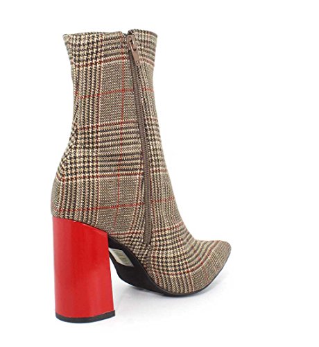 jeffrey campbell siren bootie plaid