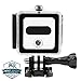 Impact Imagery - Underwater Housing for Session Camera with Anti-Fog Inserts - Protective Waterproof Dive Shell - 45m Deep Water Scuba Case - Accessory Kit for Hero 4 &5 with Mount Bracket